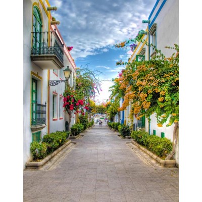 Huzurlu Tatil Yeri3 Boyutlu Duvar Kağıdı 