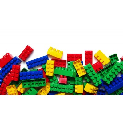 Çocuk Oyuncağı Legolar 3 Boyutlu Duvar Kağıdı