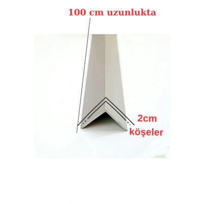 100cm 1 Adet Dekoratif Eloksal Gümüş 2cmx2cm L Köşe Duvar ÇItası Kapama Paslanmaz Alüminyum L Köşesi