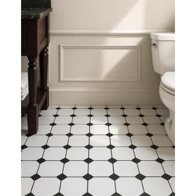 30cm x 30cm 10 Adet Yapışkanlı Karo Floor Pvc Panel Yer Zemin Kaplama Paneli Arkası Kauçuklu 3319