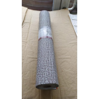 50x280cm Keten Kahvesi Yapışkanlı Isı Ve Ses Yalıtımını Destekler Boyanabilir Duvar Paneli Kağıdı