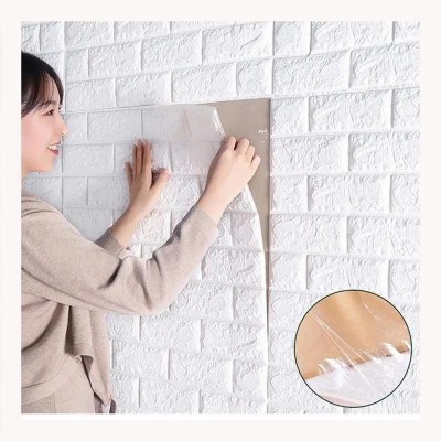 50x50 Cm 0,27 M² Silinebilir Kendinden Yapışkanlı Duvar Kağıdı Esnek Köpük Panel 3d Tuğla Desen  50x50 Cm 0,27 M² Silinebilir Kendinden Yapışkanlı Duvar Kağıdı Esnek Köpük Panel 3d Tuğla Desen