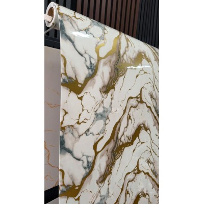60cm x 3 Metre Tek Parça Yapışkanlı Rulo Aeno Mix Duvar Paneli Kağıdı Silinebilir Salon Ofis TX-121
