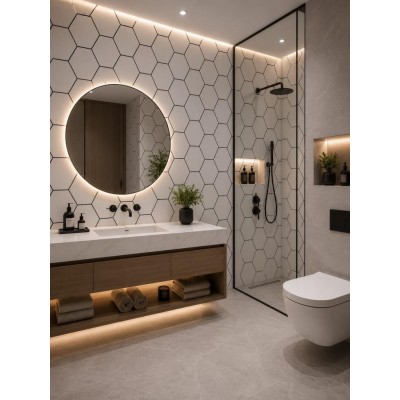 60cm x 3 Metre Tek Parça Yapışkanlı Rulo Duvar Paneli Kağıdı Silinebilir Salon Ofis CYCZT00158