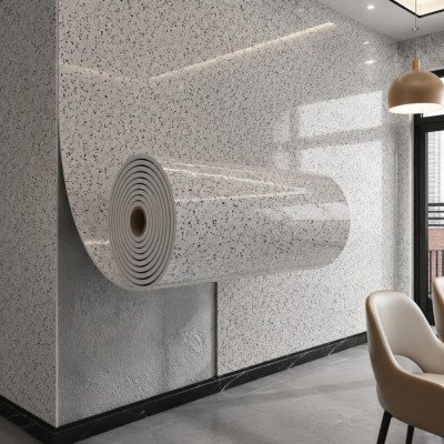 60cmx 3 Metre Tek Parça Yapışkanlı Benekli Rulo Duvar Paneli Kağıdı Silinebilir Salon Ofis CYCZT0094