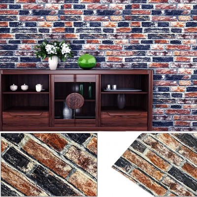 70x38cm 3d Lacivert Kiremit Tuğla Desen Kendinden Yapışkanlı Sünger Duvar Paneli Kağıdı 70x38cm 3d Lacivert Kiremit Tuğla Desen Kendinden Yapışkanlı Sünger Duvar Paneli Kağıdı
