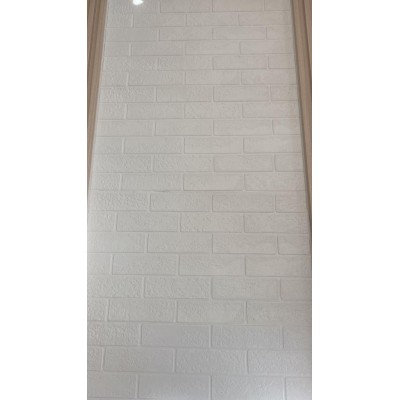 70x70cm 1 Adet Yapışkanlı Dekoratif Tuğla Desen Beyaz Tezgah Arası Salon Duvar Kağıdı Paneli NW168 70x70cm 1 Adet Yapışkanlı Dekoratif Tuğla Desen Beyaz Tezgah Arası Salon Duvar Kağıdı Paneli NW168
