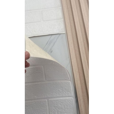 70x70cm 1 Adet Yapışkanlı Dekoratif Tuğla Desen Beyaz Tezgah Arası Salon Duvar Kağıdı Paneli NW168 70x70cm 1 Adet Yapışkanlı Dekoratif Tuğla Desen Beyaz Tezgah Arası Salon Duvar Kağıdı Paneli NW168