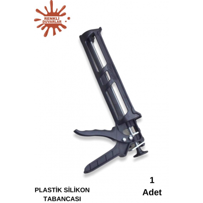 Plastik Silikon Tabancası 1 Adet Pratik Kullanım Silikon Tabancası 