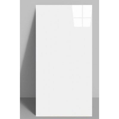 Shiny Düz Beyaz Parlak 30x60cm Yapışkanlı Mutfak Banyo Kaplama Köpük Duvar Paneli Kağıdı