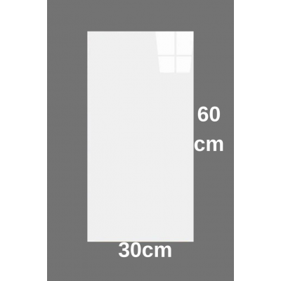 Shiny Düz Beyaz Parlak 30x60cm Yapışkanlı Mutfak Banyo Kaplama Köpük Duvar Paneli Kağıdı