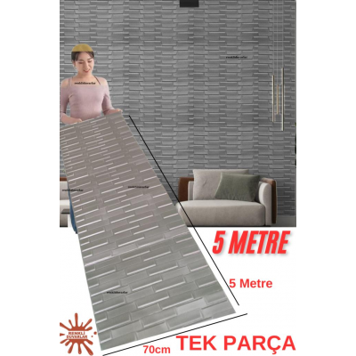 Tek Parça 70x500cm 1 Adet Gri Piramit Opak Model Yapışkanlı Ev Ofis Salon Duvar Paneli Kağıdı NW65 Tek Parça 70x500cm 1 Adet Gri Piramit Opak Model Yapışkanlı Ev Ofis Salon Duvar Paneli Kağıdı NW65